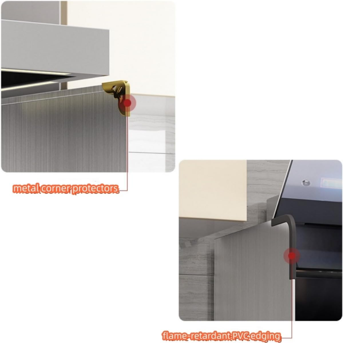 4 Sided anti Splatter Shield Guard, Foldable Grease Splash Guard, Stainless Steel Splatter Screens for Kitchen Gas Stove Frying Fine Mesh Oil Heat Insulation, 80 * 45 * 50Cm Extra Large image number 3