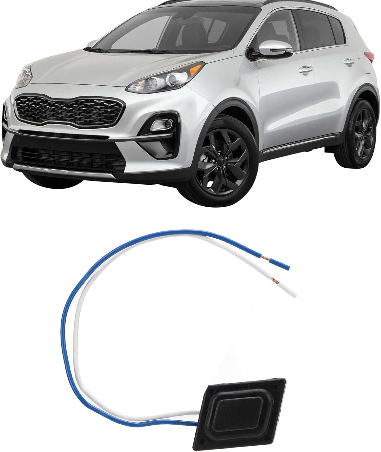 Exterior Outer Door Handle Button Switch Replacement for Sportage 2016-2021 Front Left Right with Direct Installation No Cutting or Splicing (Left) image number 3