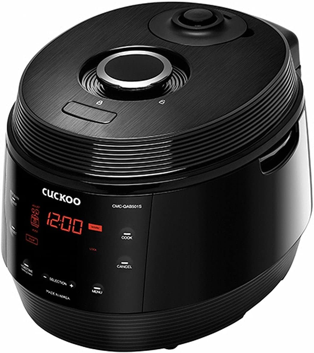 CUCKOO Q5 Standard Multi-Cooker with 30 Recipes (CMC-QAB501S) Black image number 1