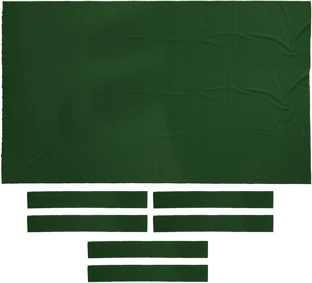 Simhoa Worsted Pool Table Felt 7/8 Foot Billiard Snooker Table Cloth Side Strips image number 6