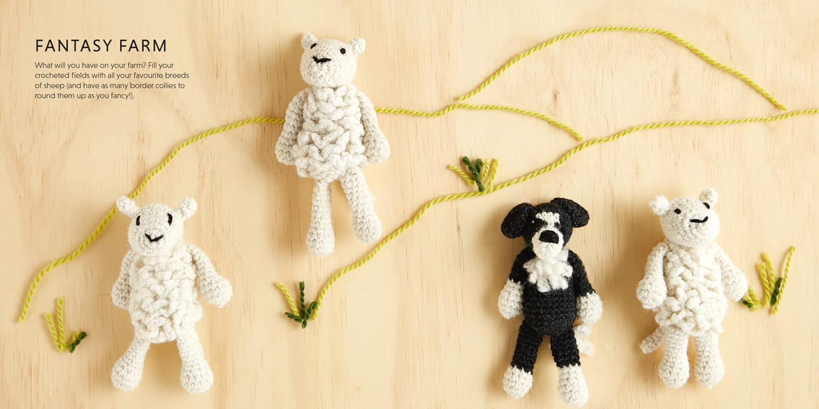 How to Crochet Animals - Farm: 25 Mini Menagerie Patterns image number 5