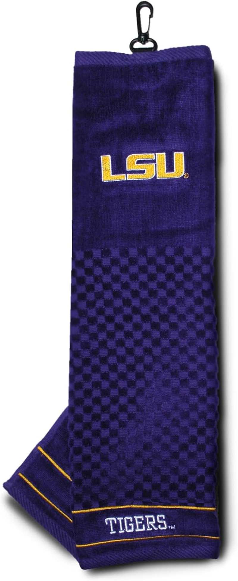 Team Golf NCAA Embroidered Golf Towel, Checkered Scrubber Design, Embroidered Logo - Auburn Tigers, Multi Team Color image number 7