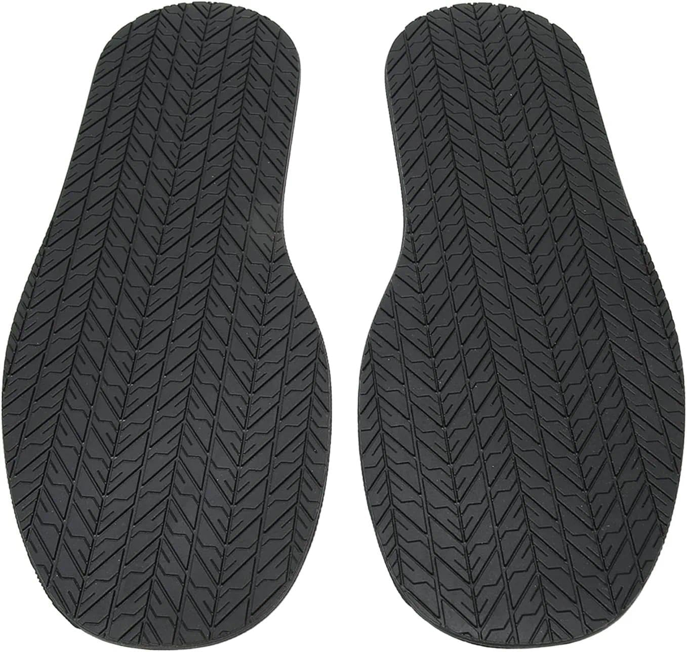 Shoe&rsquo; Replacement Rubber Full Out Sole, 12.7 X 4.9In Shoe Sole Protectors, Shoes Bottom Repairing Material, Full Soles Shoe Repair Supplies, anti Slip, Easy to Cut, Noise