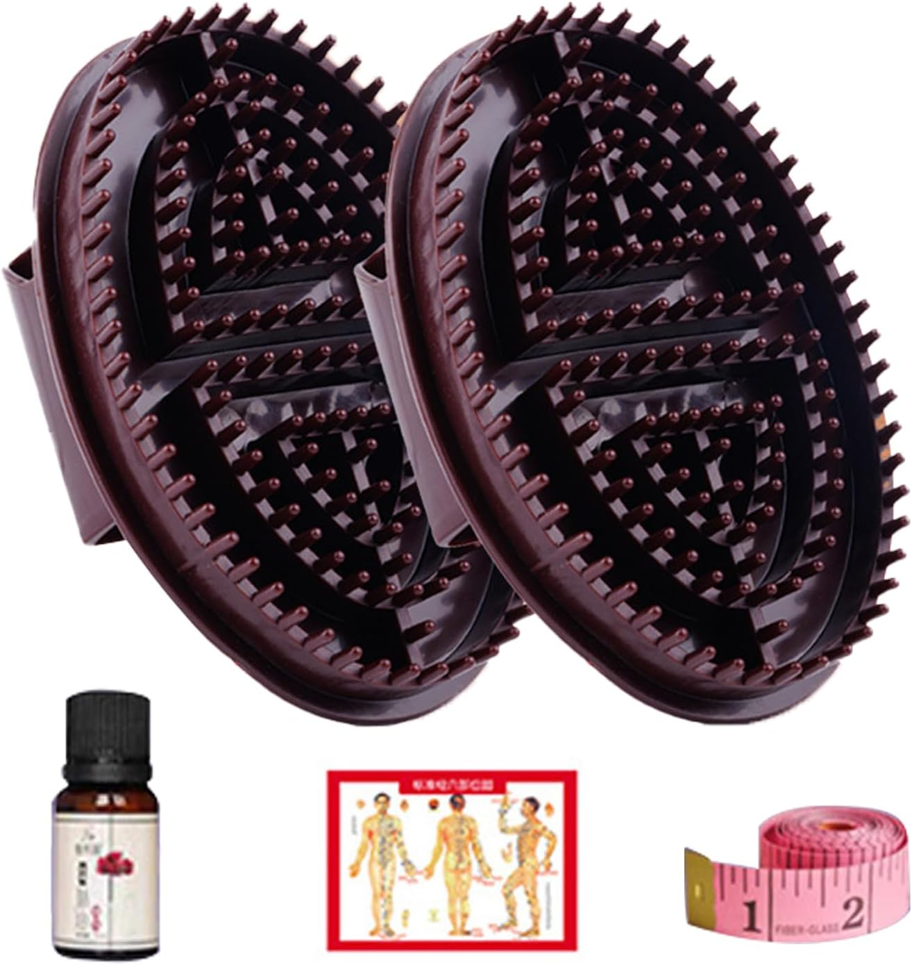 Meridian Massage Brush, Meridian Brush Ergonomic Massage, Long Lasting Comb for Massaging Oil Comb