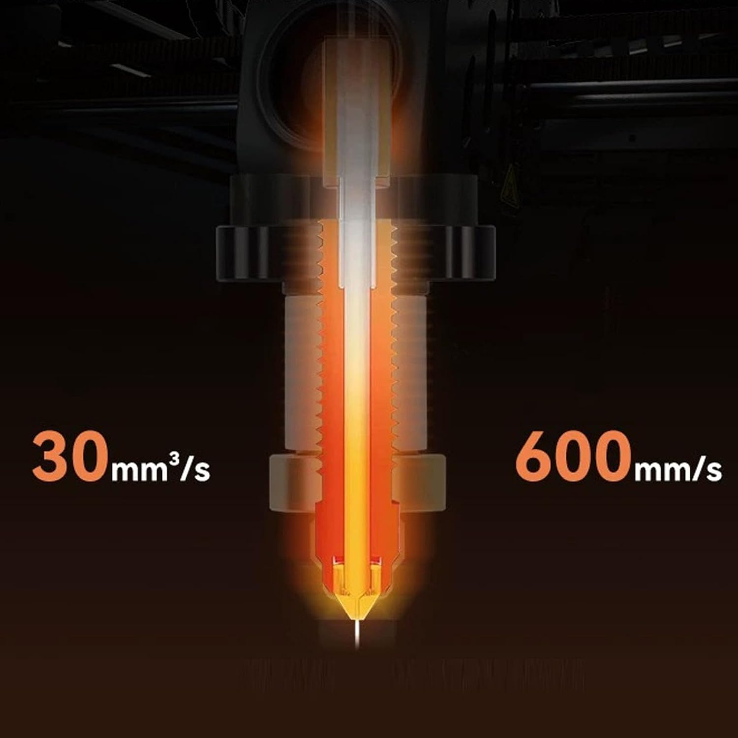 2 Pcs Quick Swap Nozzle, Ti Alloy Heat Break Hardened Steel Crzrcu All Metal Integrated Nozzle Compatible with K2 plus 3D Printer (0.2Mm)