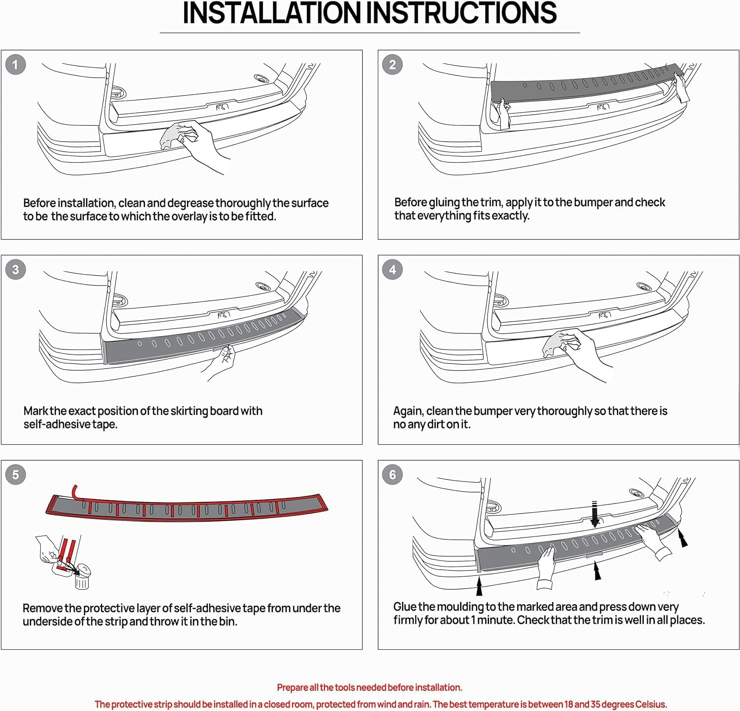 Chrome Bumper Protector to Fit Tiguan (2016+) image number 2