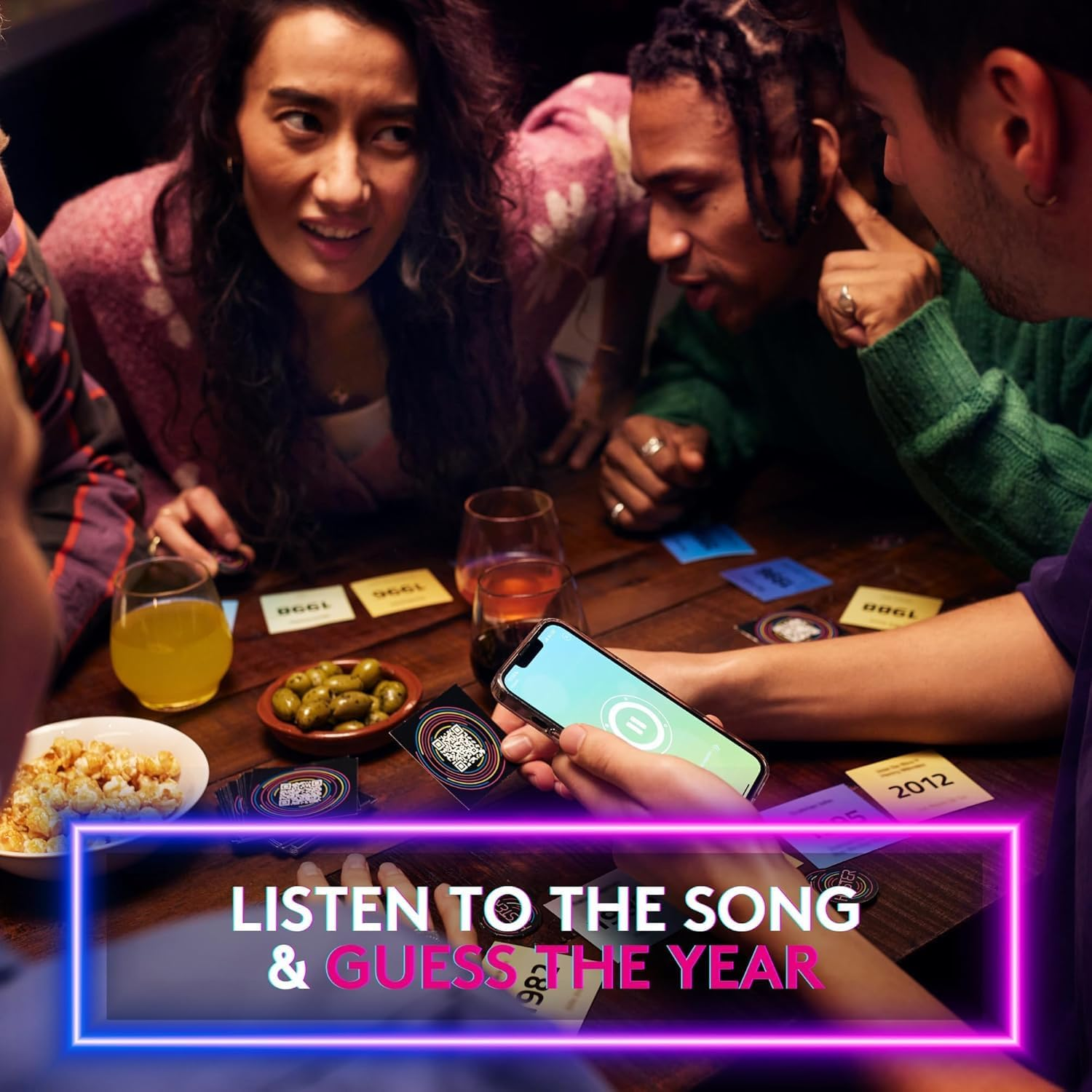 Jumbo | HITSTER | the Song Party Board Game, Card Game, Fun Music Quiz Game,2-10 Players - 300 plus Iconic Music Hits - Great for Game Nights, Date Nights, Parties, Adult and Family Games