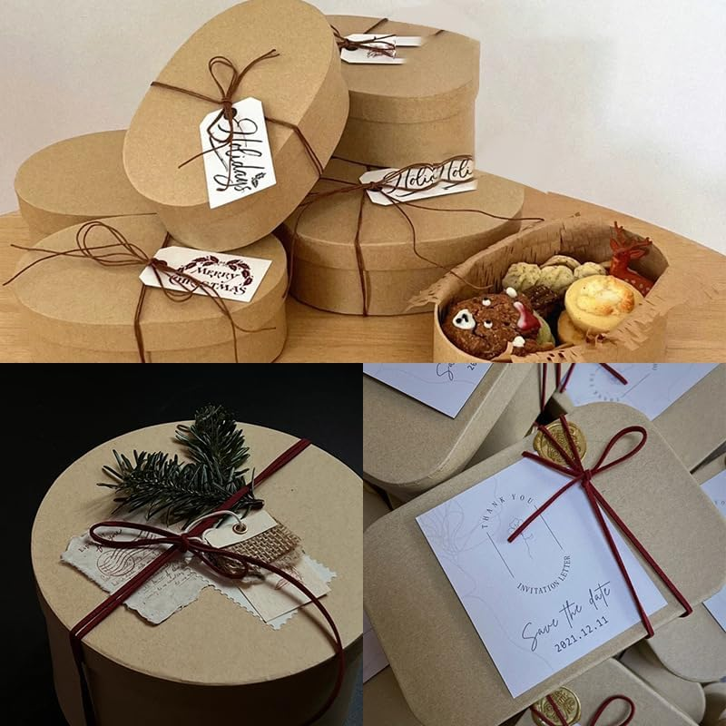 92M Leather Beading String Buckskin Rope Braid Gift Box Decorationl - Durable Artificial Leather for Jewelry Making, Beading, Crafts and Gift Decoration image number 2