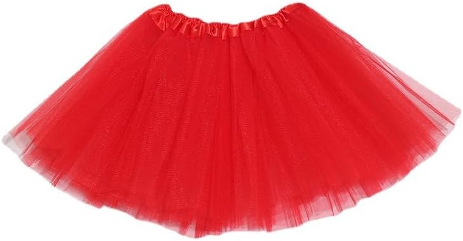 Tutus for Women and Big Girls, Green Tulle Skirts 80S Princess Dance Tutu for St.Patrick'S Day/Halloween Party Favors image number 4