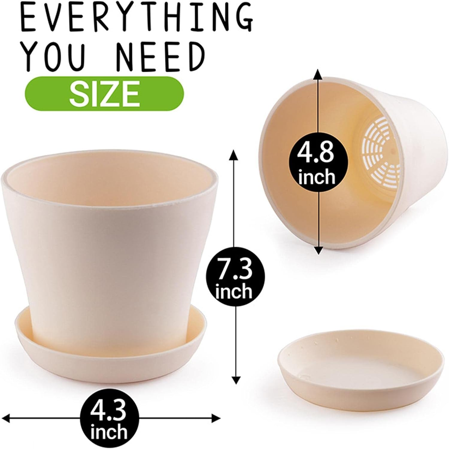 Mini Bonsai Herbs Growing Kit, Indoor Herb Plant Planting Kit, Novice Gardening Growth Kit, Indoor Plant Growing Starter Kit, DIY Kitchen Grow Kit for Women & Men image number 3