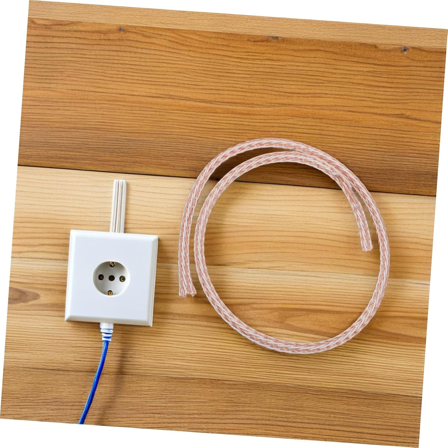 PERSELOSO High Fidelity Single Crystal Copper Speaker Wire Spool Heavy Duty Audio Power Cable for and Hifi Sound System Reduces Signal Loss Enhances Clarity image number 4