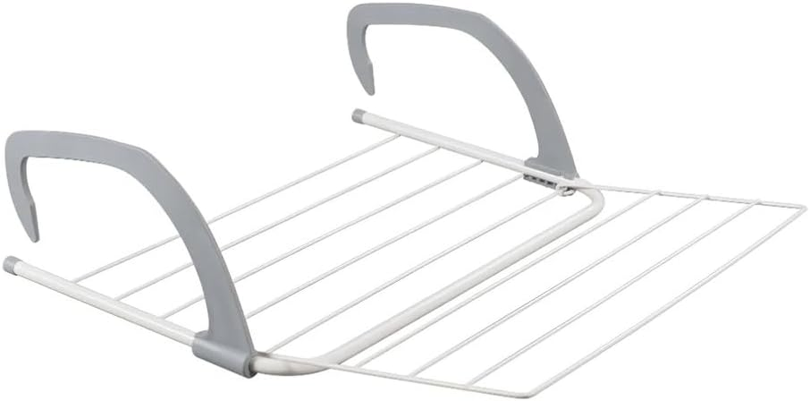 Radiator Clothes Airer Rack, Balcony Laundry Airer, 5 Bar Clothes Rack Indoor with Adjustable Arms, Radiators Hanger for Indoor Air Drying and Hanging, Towels, Coat, Lingerie image number 4