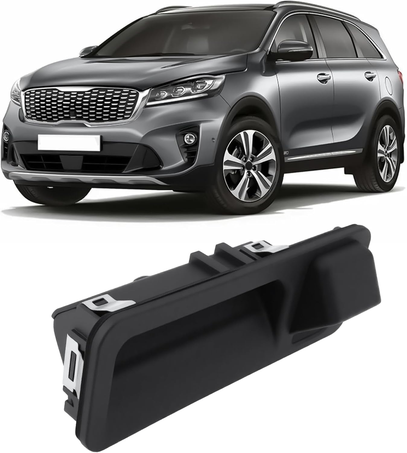 Emsea 1PC Rear Trunk Open Button 81260-C5010 81260C5010 Compatible with KIA Sorento 2015-2020 image number 3