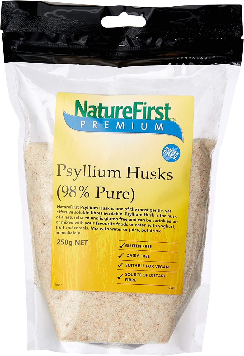 Pure Psyllium Husks 250 G, 250 G image number 4