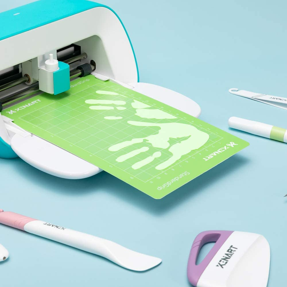 Mini Cutting Mat for Cricut Joy 4.5X12 Inch Standardgrip Joy Mat(2 Pcs), 4.5X12 Inch Cutting Mat(Lightgrip 2 Pcs,Stronggrip 2 Pcs) Adhesive Non-Slip Cutting Mats for Cricut Joy Accessories image number 3