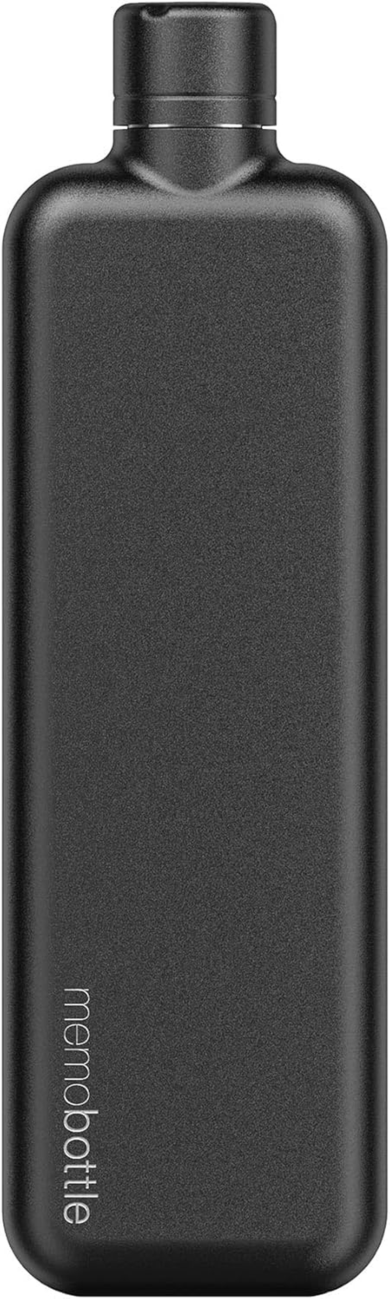 A6 MEMOBOTTLE - STAINLESS STEEL (WHITE) | 16 Oz / 500 Ml | Durable, Leak-Proof, Premium Water Bottle | Bpa-Free| Ideal for Modern Lifestyle, Gym Workouts & Travel