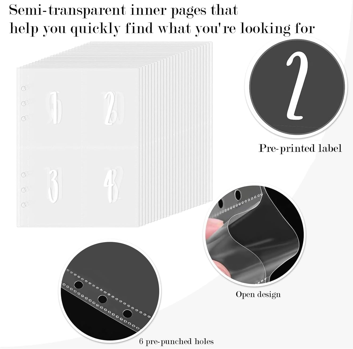 Money Saving Binder,100 Envelope Challenge Binder with Combination Lock,Easy Savings Privacy Protected Budget Binders image number 4