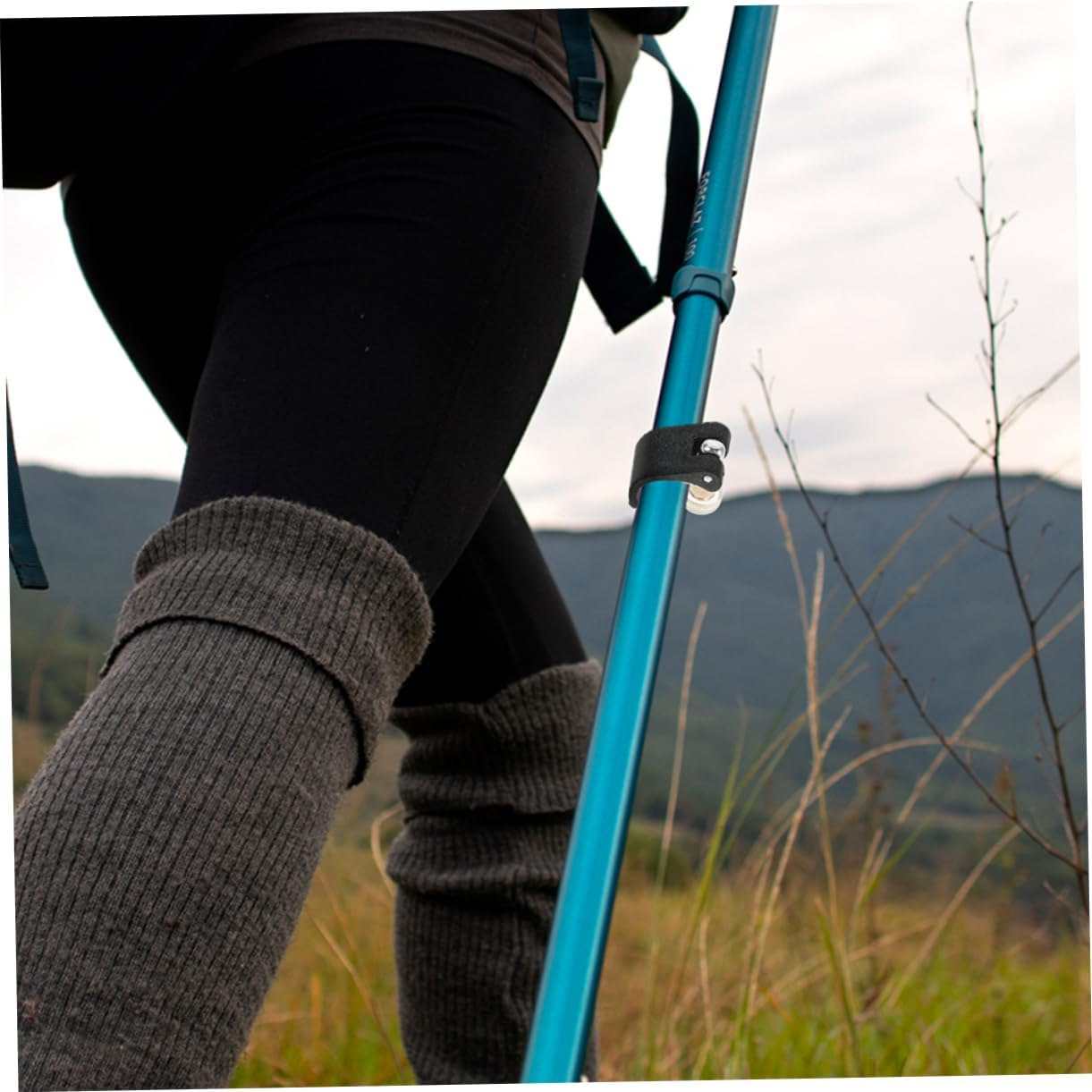 Milisten Alpenstock 2-Piece Accessories for Trekking, Outdoor Lock, Attachment for Hiking Poles, Foldable, Attachment for Hiking, Trekking image number 4