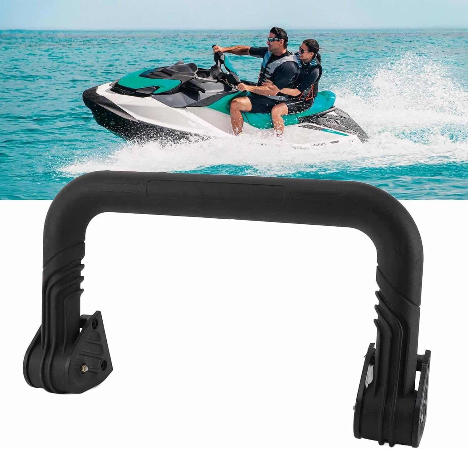 Boarding Ladder Step, 295100869 Retractable Spring Loaded Boarding Ladder for Sea Doo for GTR for GTS for RXP X for RXT X for WAKE PRO, Boat Boarding Ladder, Easy Installation image number 1
