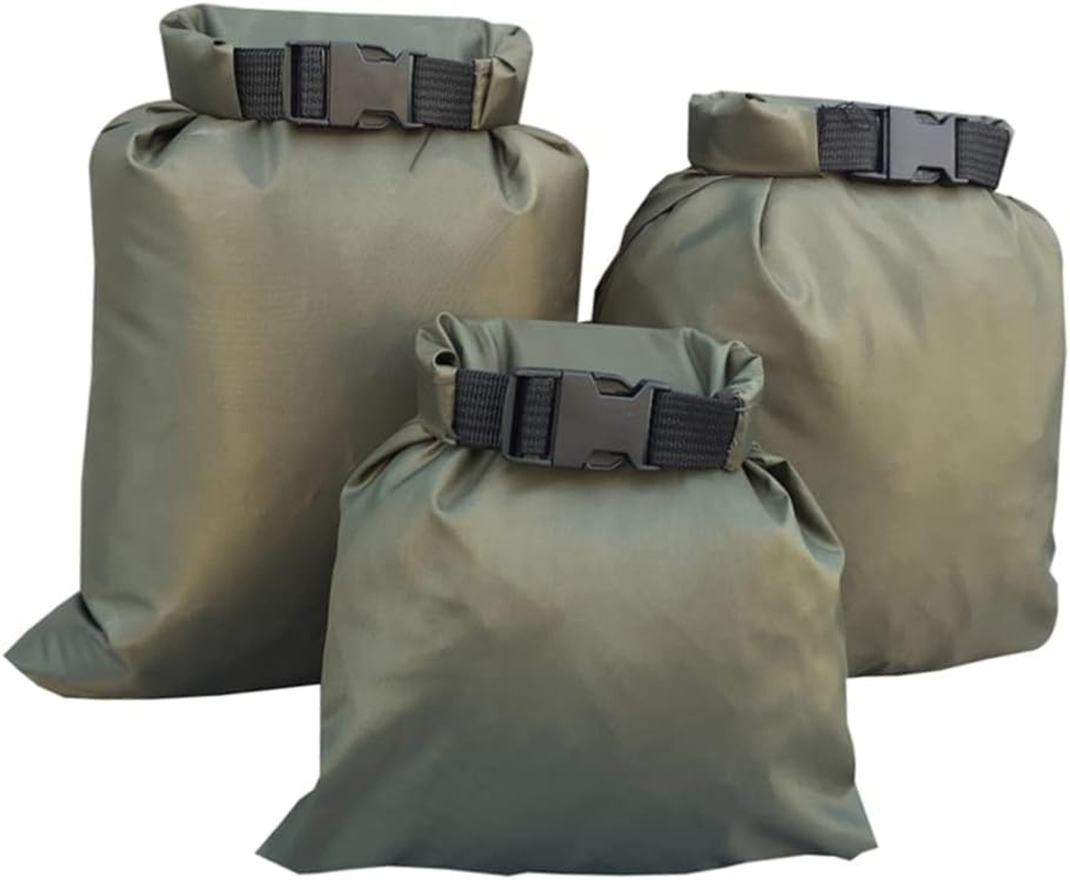 3Pcs Cool for 25 Kayaks Kayak Bag River Upstream Drifting Bag Boat Accessories Stuff Sack Dry Waterproof Storage Waterproof Pouch Floating Large
