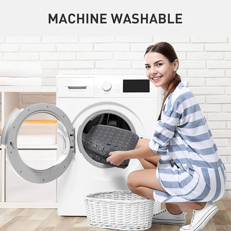 Large Square Shower Mat 69X69Cm for inside Shower Non-Slip anti Mould Shower Mats with Drain Holes & Powerful Suction Cups Shower Pad Bath Mat Shower Stall Floor Mat for Gym Hotels Bathroom (Grey) image number 6