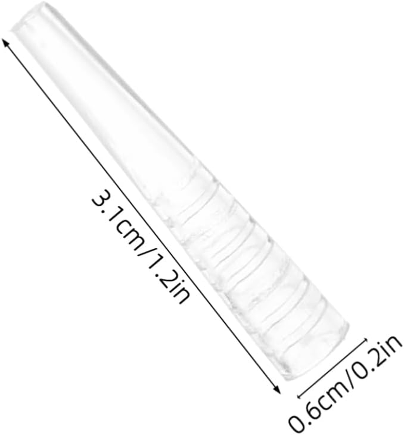 Ipetboom 50Pcs Eyelash Tweezers Cover Protective Sleeve Non-Slip for Professional Lash Application Use Pointed Eyelash Tweezers image number 2