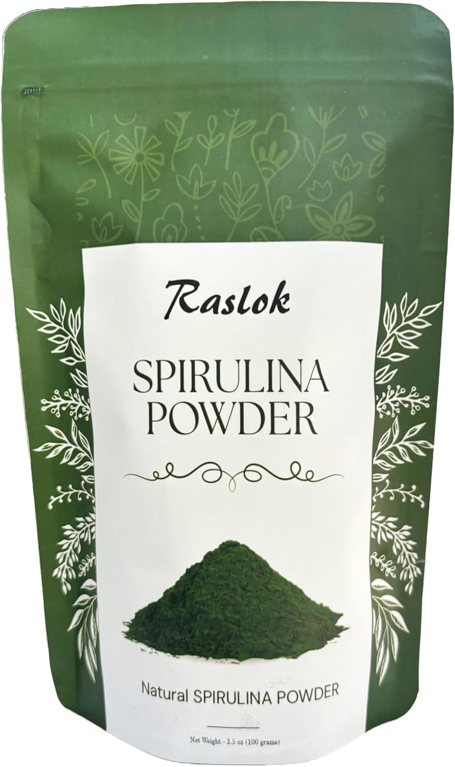 Pure Spirulina Powder | Immune Support and Antioxidants | No Filler & Non-Gmo, Rich in Vegan Protein (100Gm) image number 1