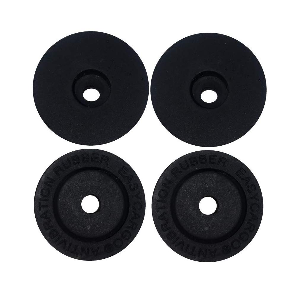 Easycargo Fan anti Vibration Pads, Fan Damper for Noise Reduction, Silicone Damper for Low Noise Fan 80Mm, 92Mm, 120Mm, 140Mm (Black 16-Pack) image number 1
