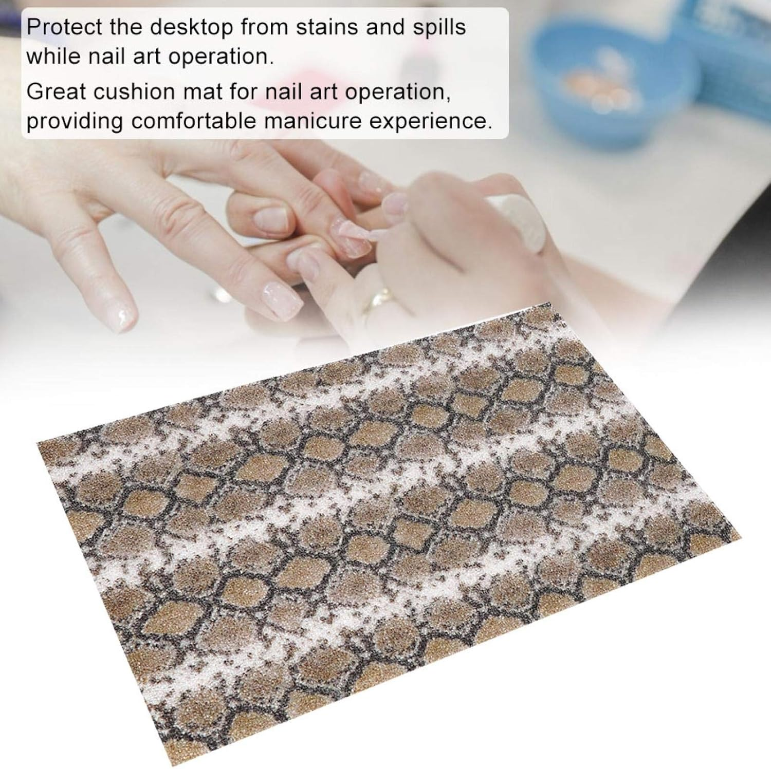 Manicure Table Mat, Manicure Hand Pad, Provide Comfort High-Quality Materials Salon Shop for Home(Hand Pad JD-07)