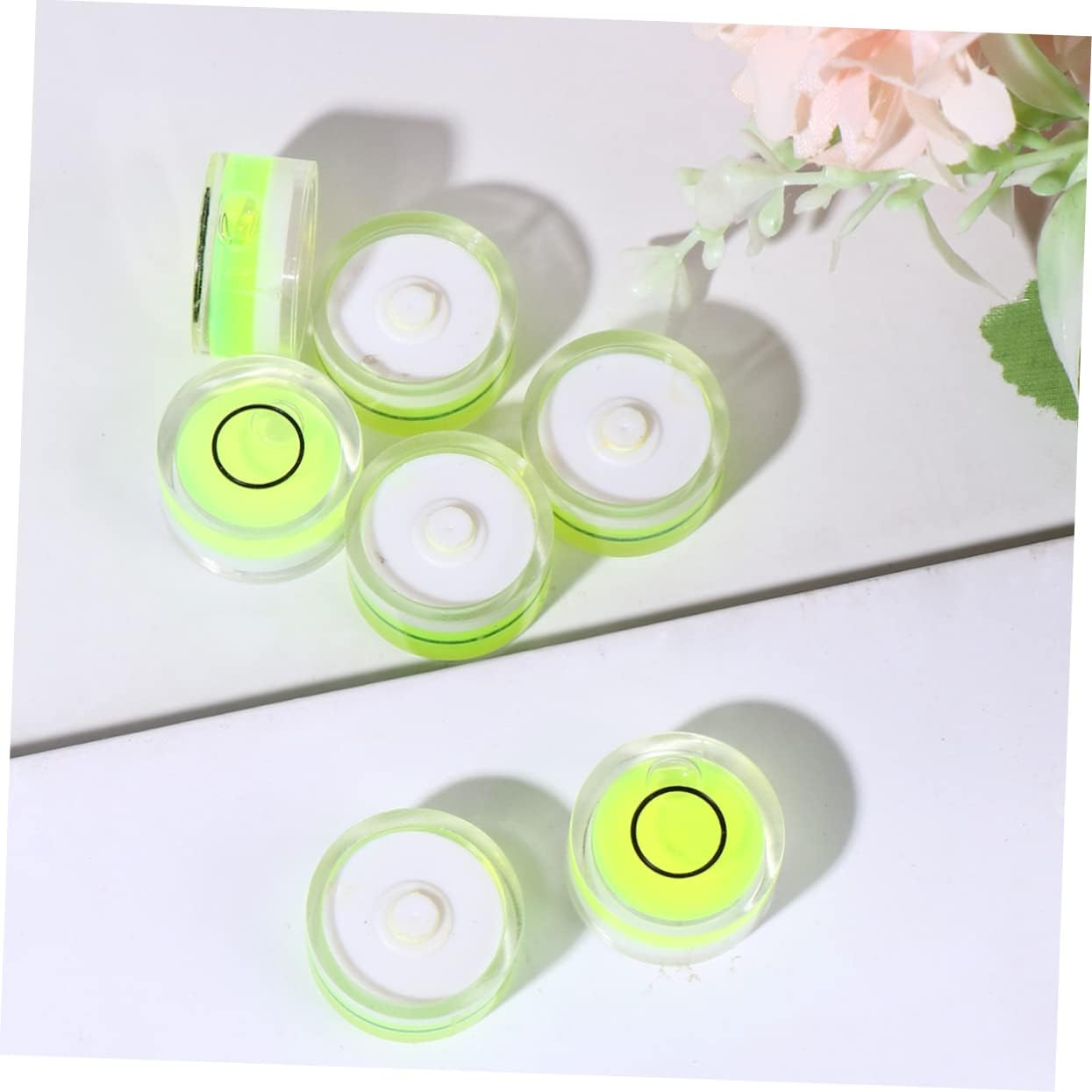 ARTIBETTER 16Pcs Circular Bubble Level Diameter Precision Leveling Tool Wearable and Accurate image number 3