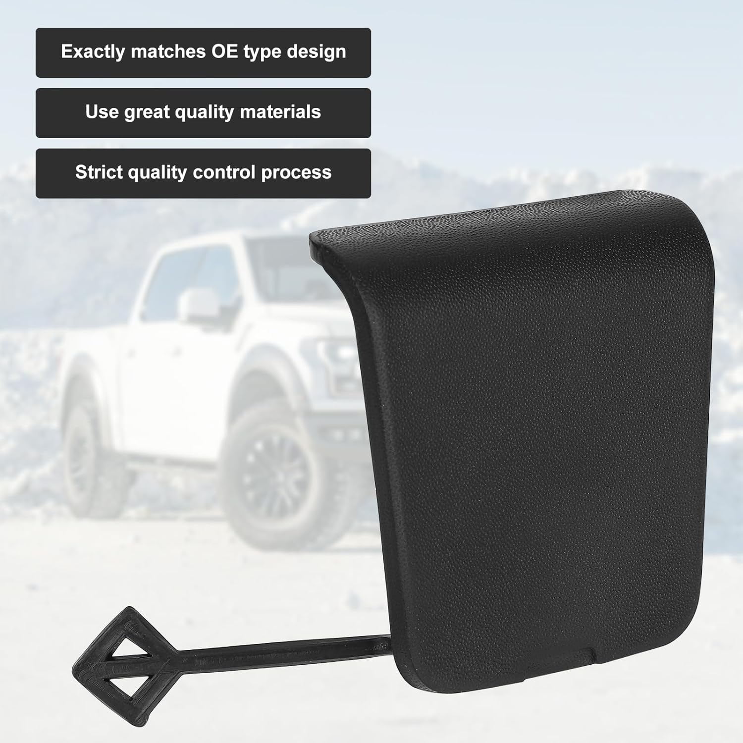 Spare Tire Winch Cover, Spare Wheel Winch Cover Compatible with Dodge Ram 1500 DT (New Body Styles) 2019 2020 2021 2022 Model 68299112AC image number 4