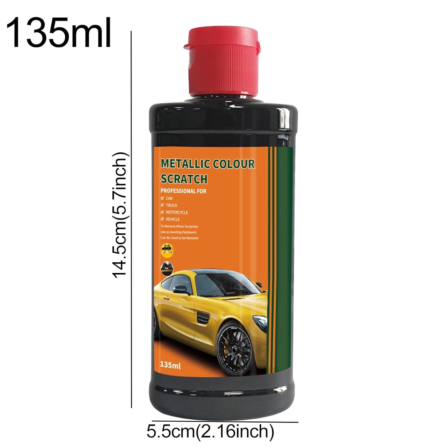 Car Scratch Remover | Auto Paint Polish and Renew | 135G Scratch Remover for Vehicles and Polishing Compound Car Paint Scratches Repair