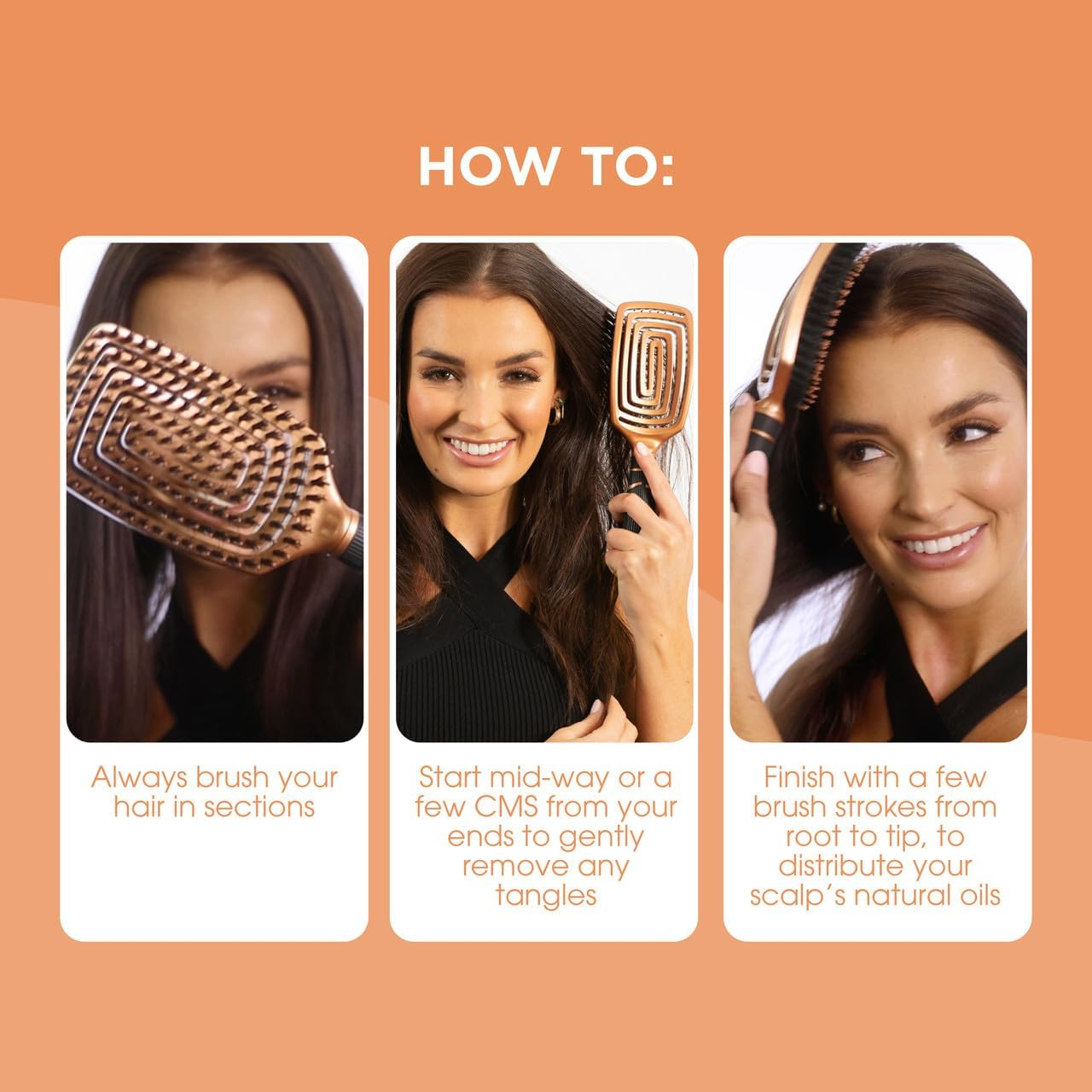 Lady Jayne Professional Detangling Paddle Brush image number 5