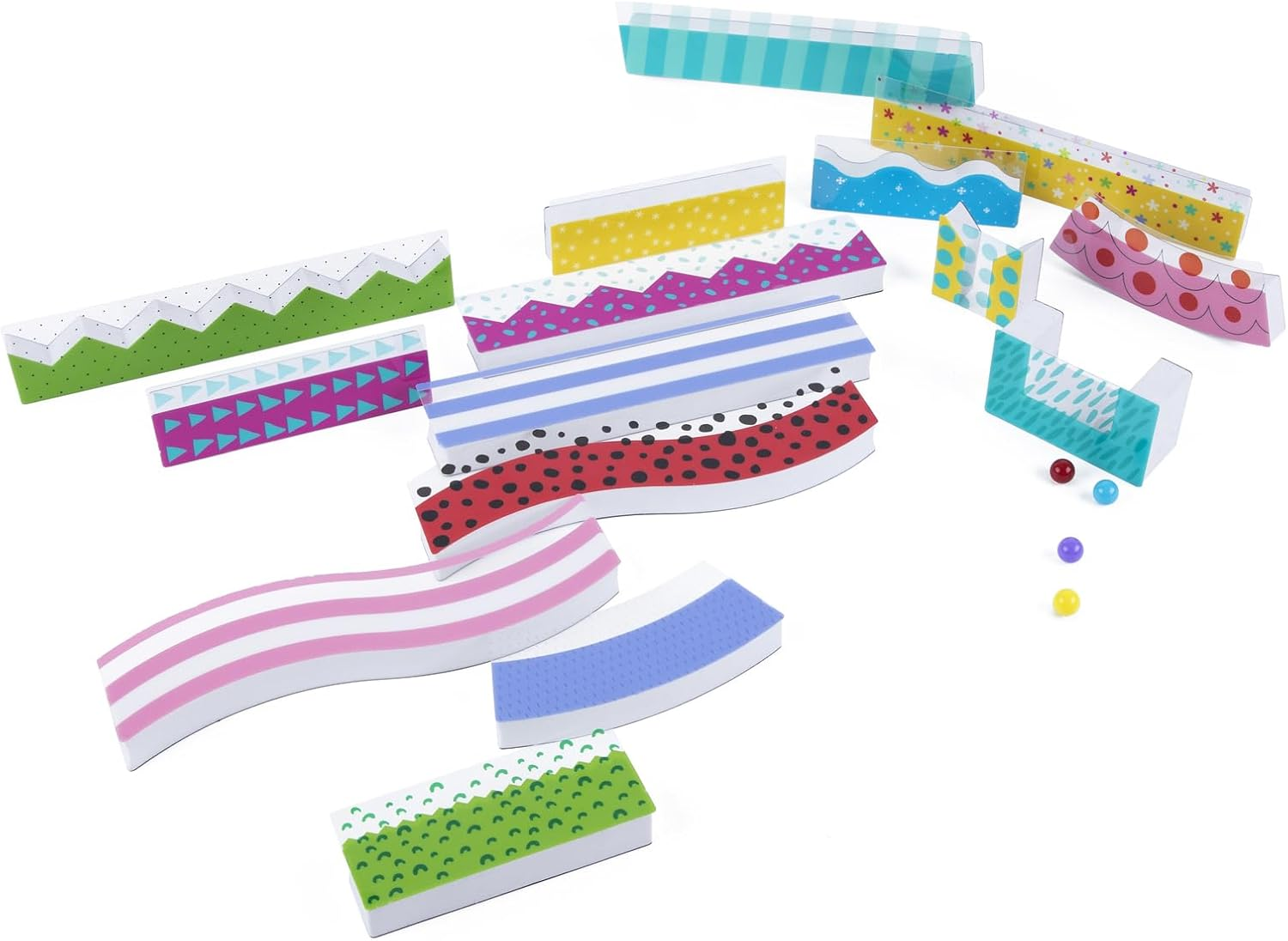 Tookyland Magnetic Marble Run Toy image number 1