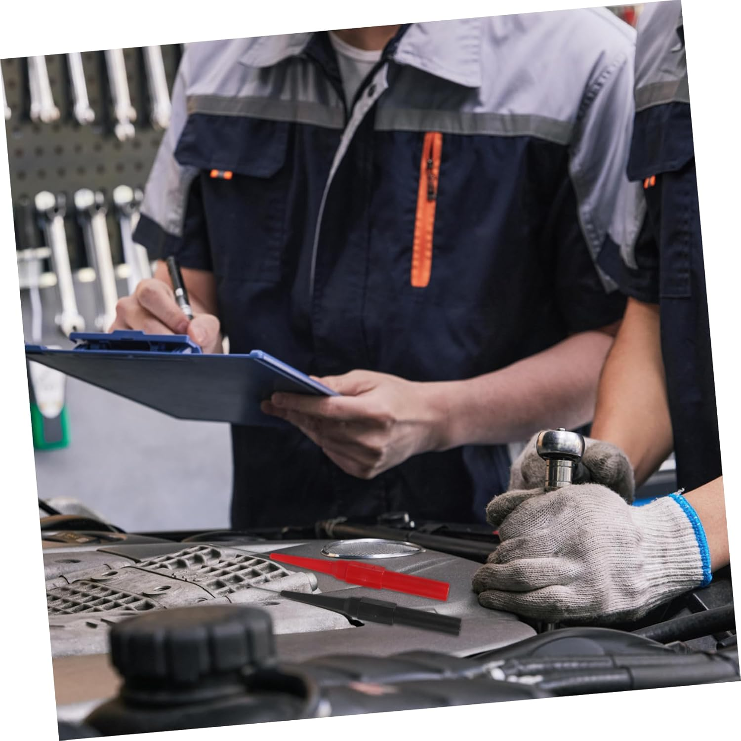 Hohopeti 4Mm Automotive Circuit Test Probes 4Pcs Set Multimeter Leads Back Probe Kit Piecing Needle Pins for Car Electrical Board Testing image number 1