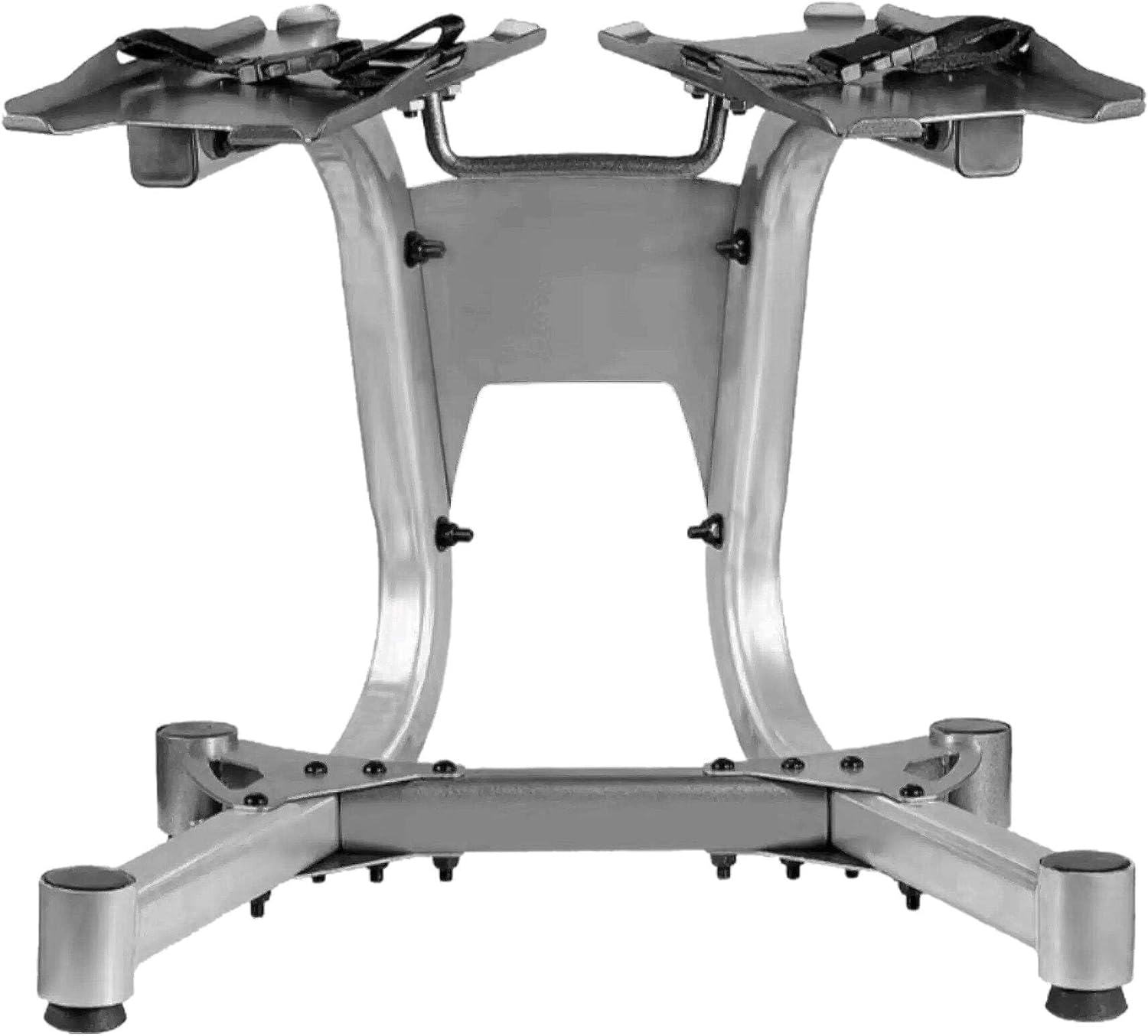 Fitness Master Adjustable Dumbbell Stand Rack Holder Home Gym Equipment Weight image number 5