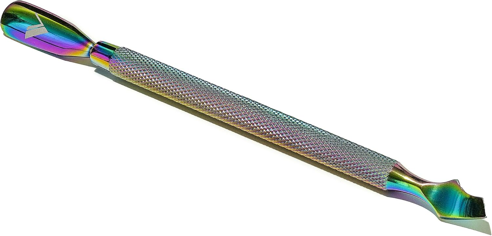 V Beauty Pure Cuticle Pusher Nail Tool (Highlighted) - 2-In-1 Non-Slip Nail Cleaner Cuticle Remover for Clean & Healthy-Looking Fingernails & Toenails - Cuticle Scraper Nail Tool, Manicure & Pedicure image number 4