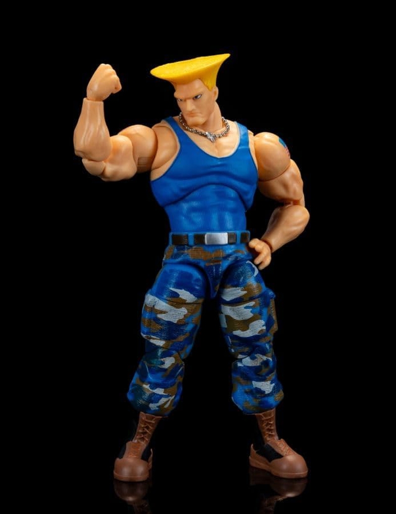 Jada Toys Street Fighter II - 6 Inch Guile (Player 2) Figure image number 4