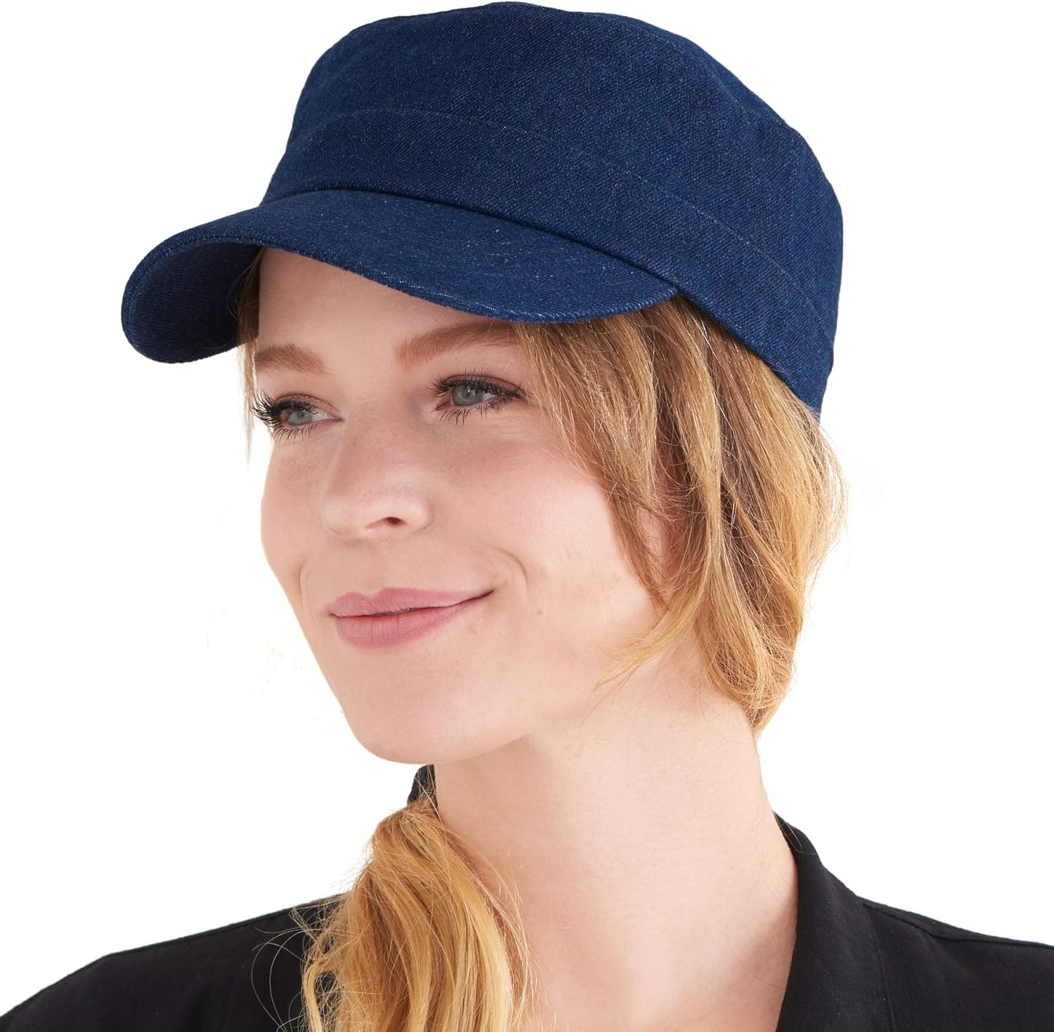 CHARM Cadet Military Army Cap - Mens Summer Cotton Painters Hat