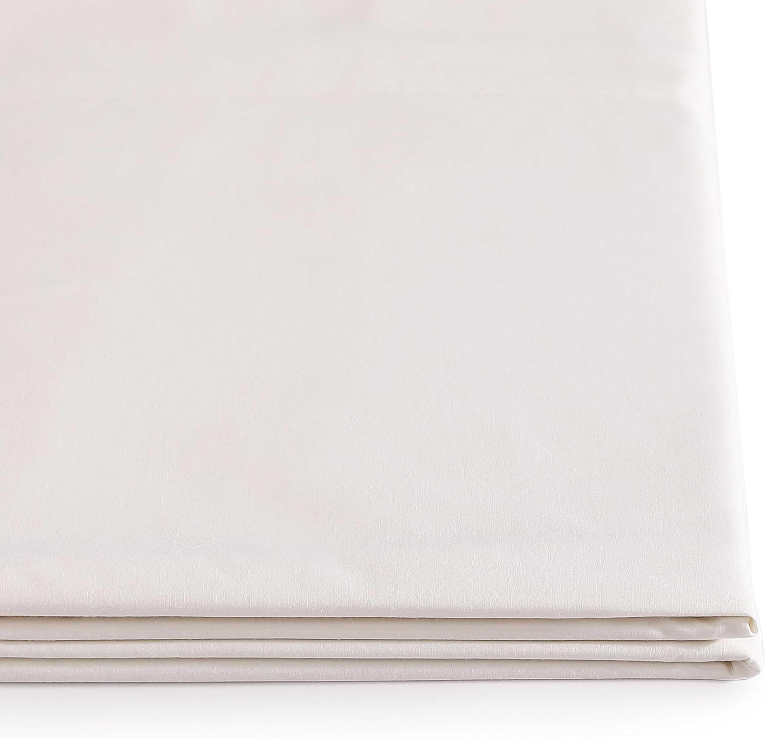 Tommy Hilfiger - Sheet Set, Cotton Washed Percale Bedding with Matching Pillowcases, Crisp & Cool, Solid Home Essentials (Ivory, King)