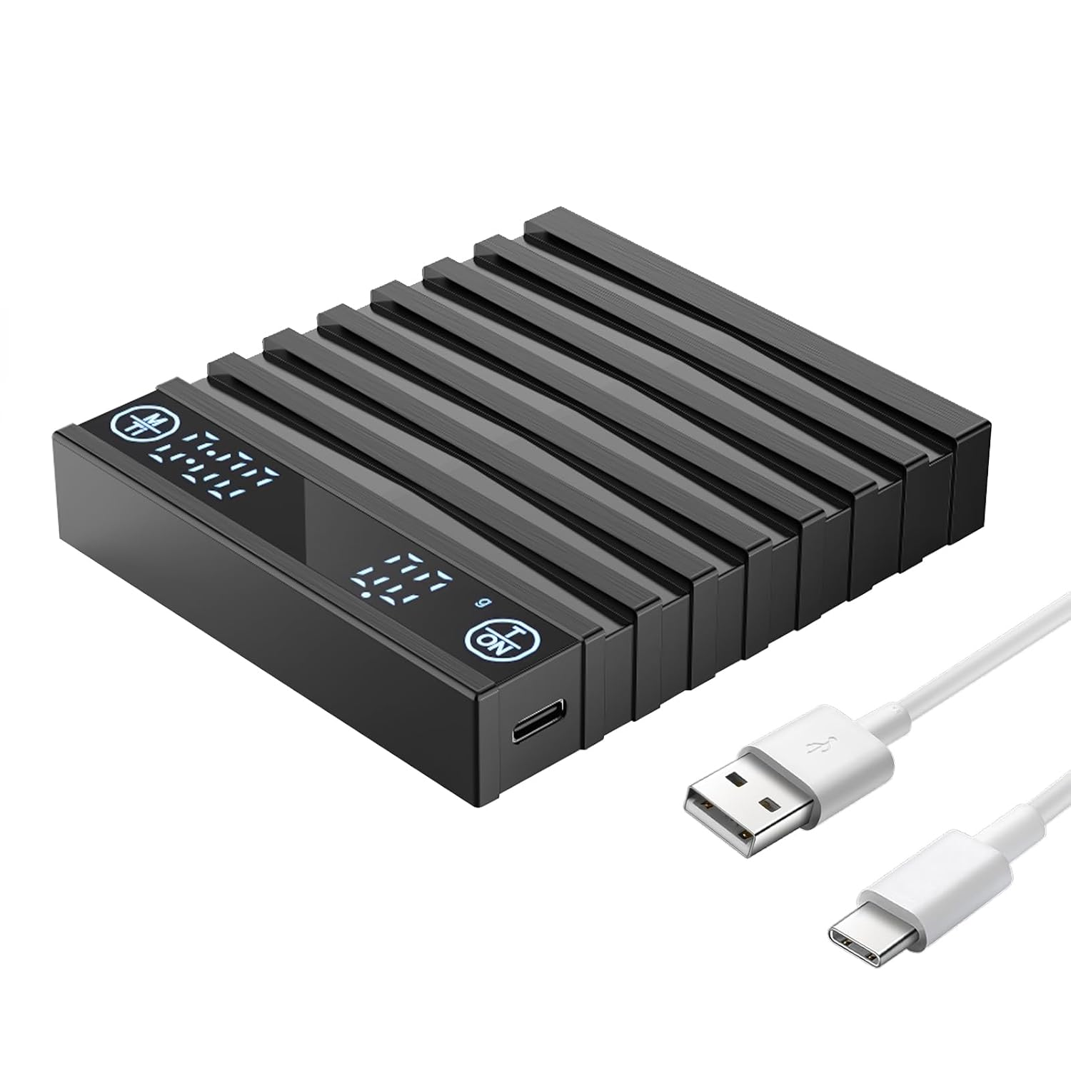 HUAJUN Coffee Scale with Timer, 2Kg/0.1G High Precision Kitchen Scale for Espresso and Pour-Over Coffee, Rechargeable Digital Kitchen Food Scale with Auto Tare, Touch Sensor and Brew Ratio Display image number 2