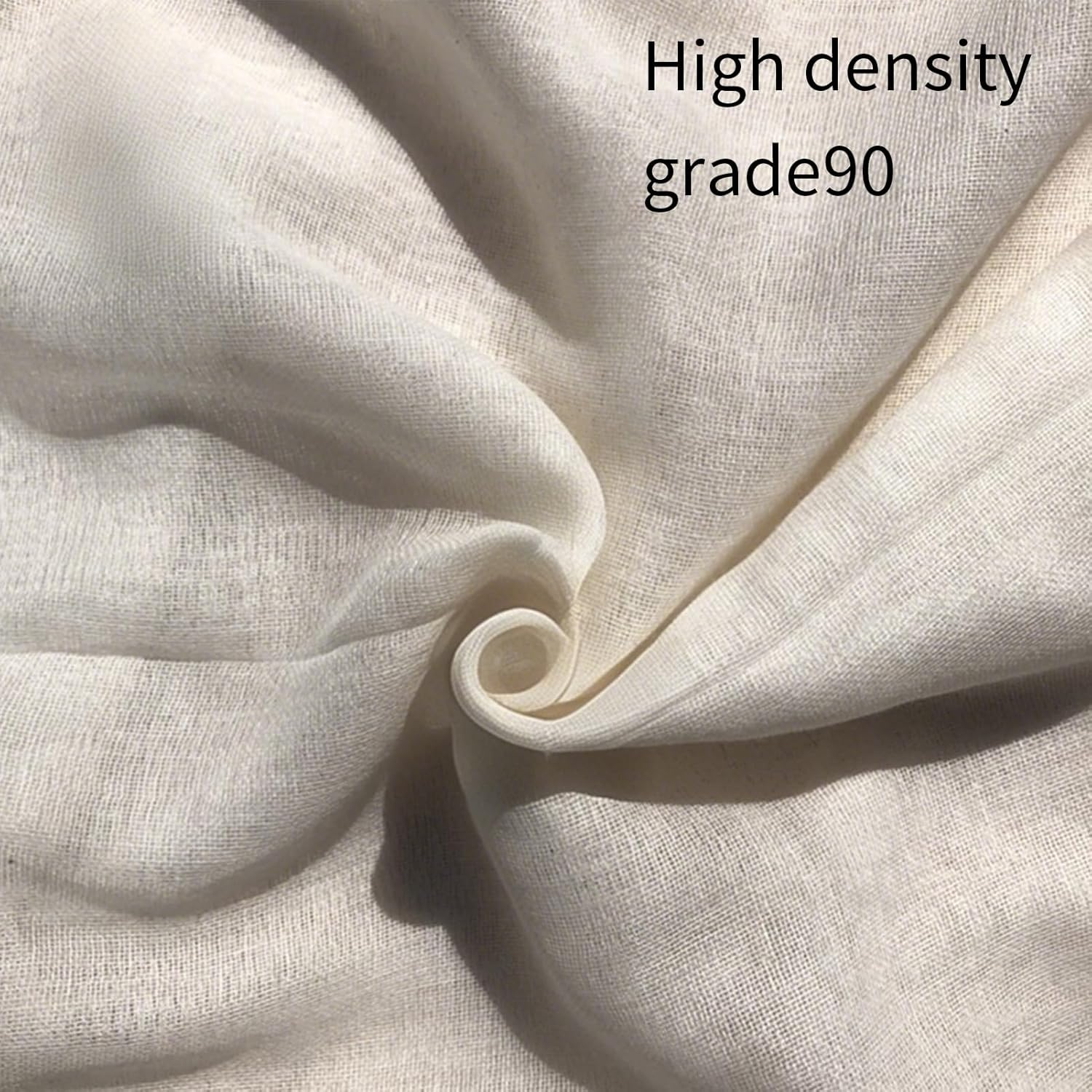 Cheese Cloth - Cheese Cloth for Tension | Reusable Nut Milk Tension Fabric | Unbleached Yogurt Tension Fabric | Kitchen Gadgets for Fine Mesh, Supplies, Soy Milk Yogurt Coffee image number 4
