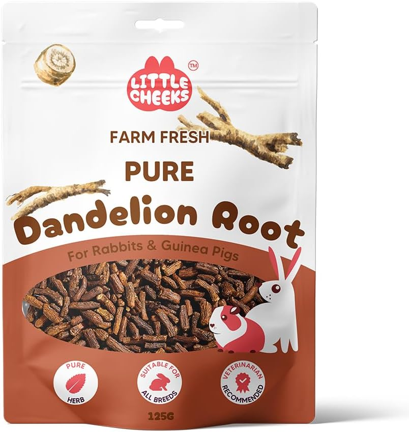 Farm Fresh Pure Dandelion Root 125G for Rabbits& Guinea Pigs