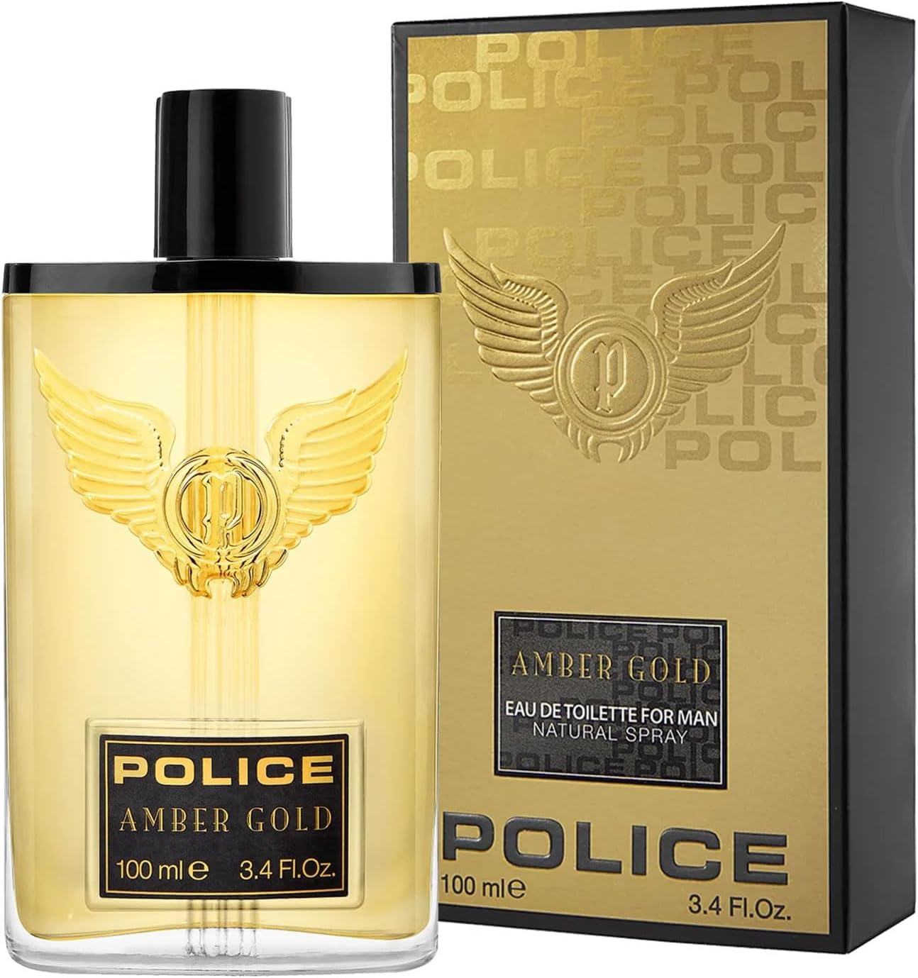 Police Men'S Amber Gold Eau De Toilette 100 Ml image number 3