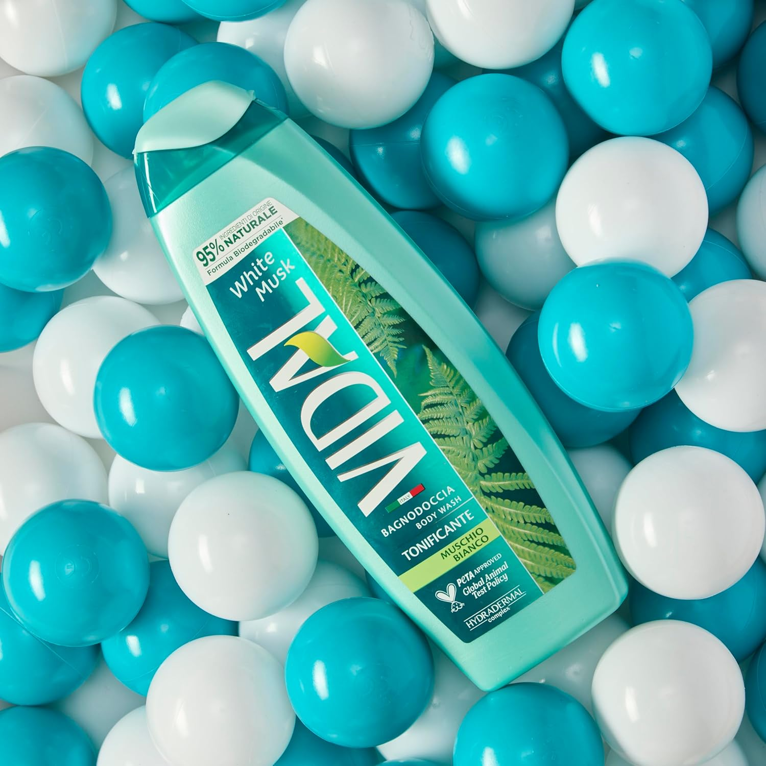 Vidal Body Wash White Musk 500Ml image number 5