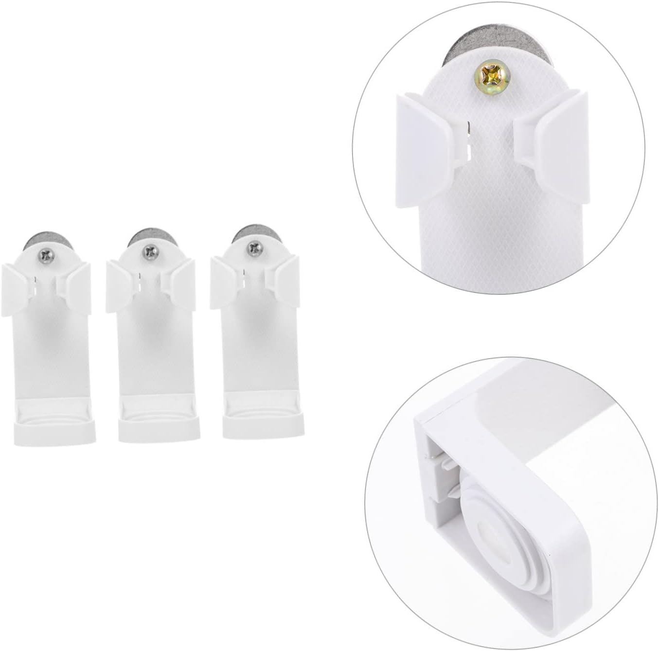 3Pcs Compact Pet Parrot Feeder Clips Bird Fruit Clamps Quick-Fix Clamps for Bird Cages Tidy Clean image number 4