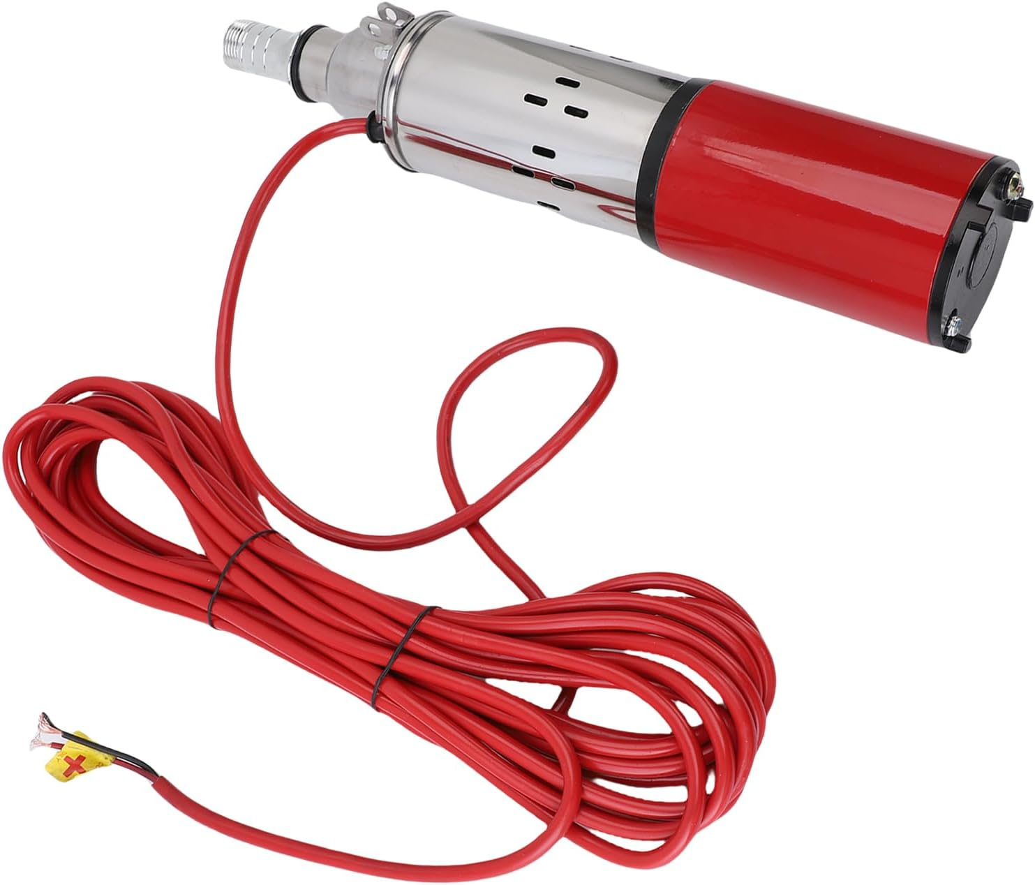 6.6GPM 196FT 1 Inch Outlet Stainless Steel Submersible Pump Solar Well for Home Use for Grassland Pastures and Water Tanks image number 3