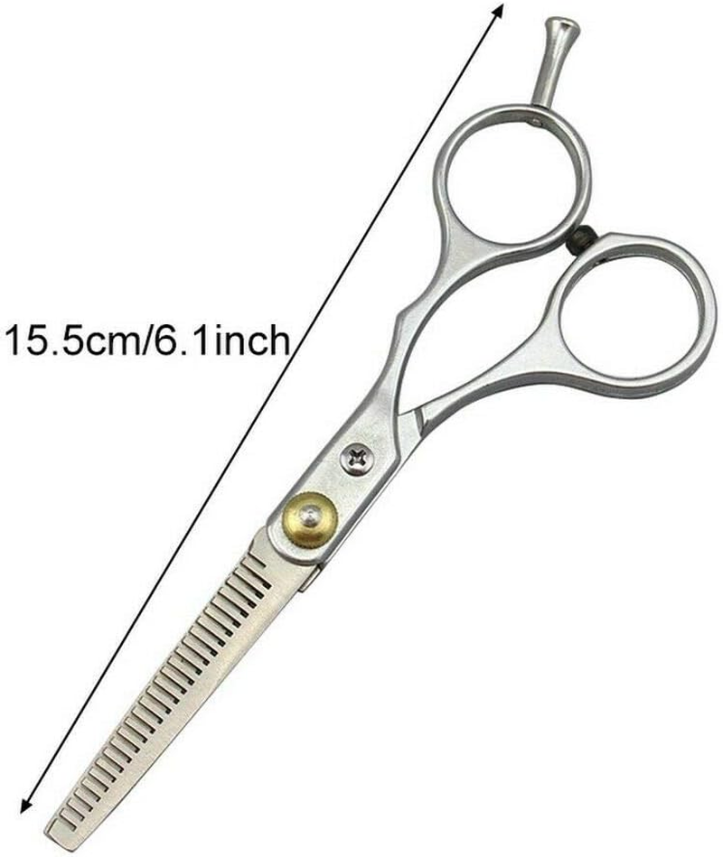 2Pcs 6" Professional Hair Cutting Thinning Scissors Salon Shears Hairdressing Set