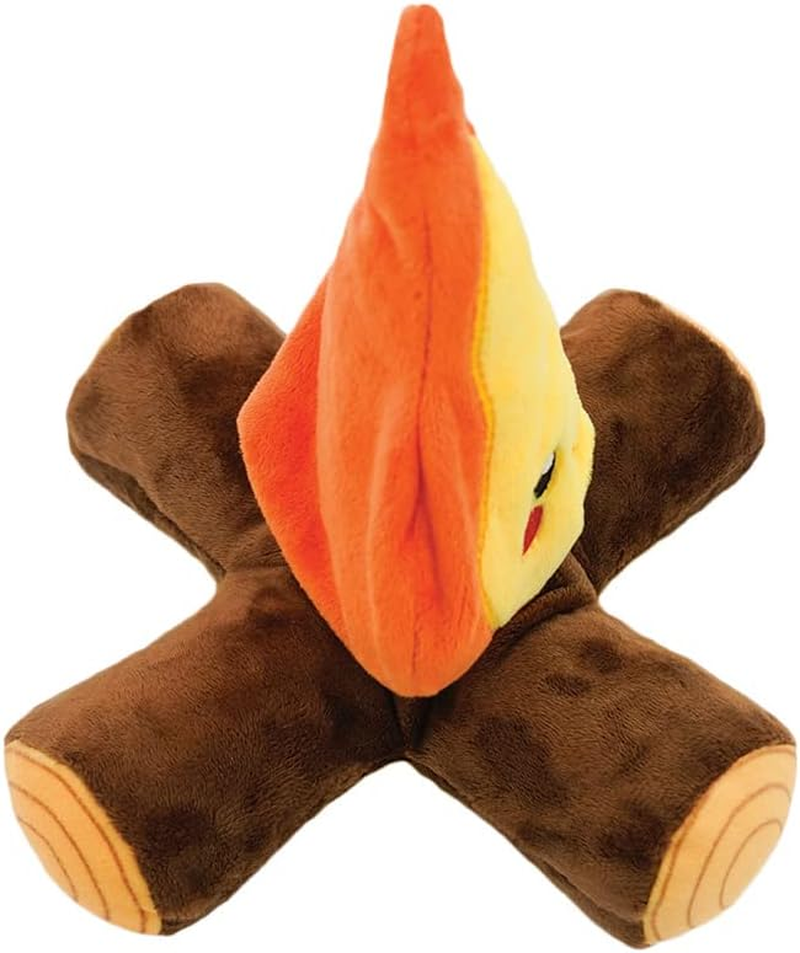 Hugsmart Fuzzy Friendz Dog Toy Camping Pup Campfire 21X19X16Cm image number 3