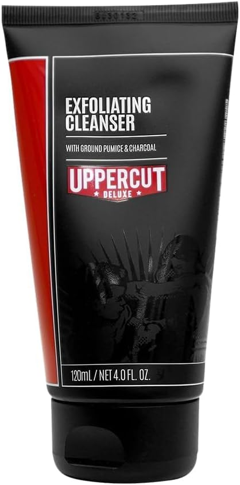 Uppercut Deluxe Exfoliating Cleanser, Mens Face Wash to Gently Cleanse and Detox Skin, with Ground Pumice and Charcoal to Moisturise and Exfoliate, Suitable for Daily Use 240Ml image number 4